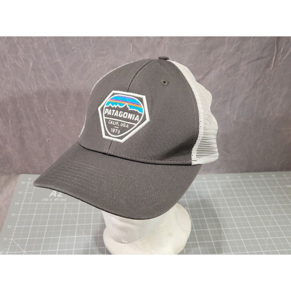Patagonia Hat California USA 1973 Logo Trucker Mesh‎ Snapback Cap